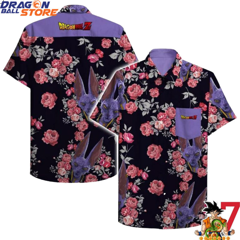 Beerus Dragon Ball Z Hawaiian Shirt