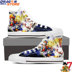 Dragon Ball Goku Kid Super Saiyan High-Top Shoes - Dragon Ball Store