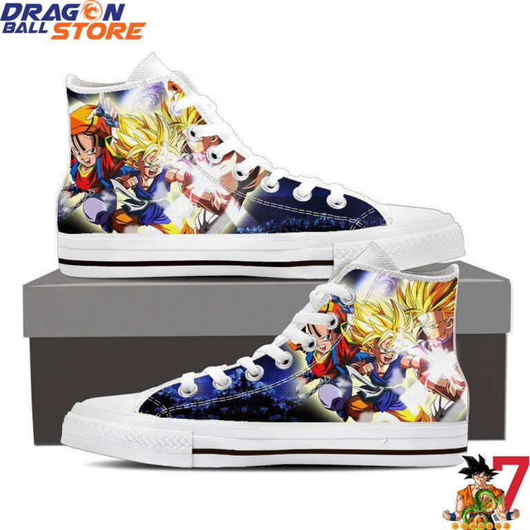 Dragon Ball Goku Kid Super Saiyan High-Top Shoes