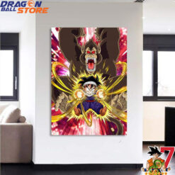 Dragon Ball Kid Gohan Strong Power Canvas (2) copy - Dragon Ball Store