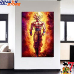 Dragon Ball Son Goku Super Saiyan Canvas (2) copy - Dragon Ball Store