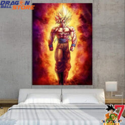 Dragon Ball Son Goku Super Saiyan Canvas copy - Dragon Ball Store