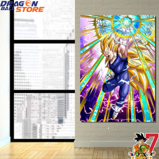 Dragon Ball Z Majin Vegeta Canvas (1) copy - Dragon Ball Store