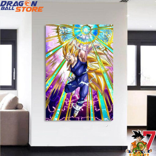 Dragon Ball Z Majin Vegeta Canvas (2) copy - Dragon Ball Store