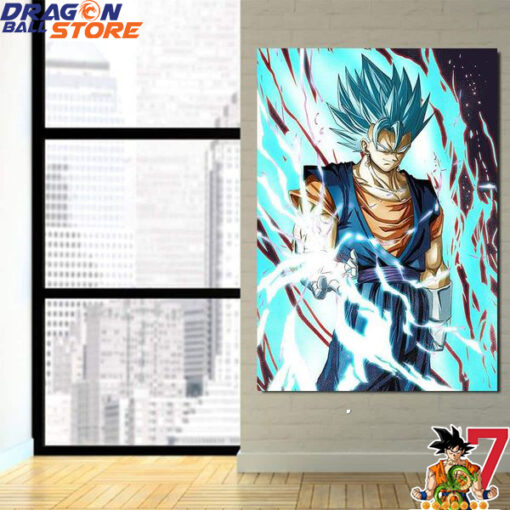 Dragon Ball Z Vegito Lightning Canvas (1) copy - Dragon Ball Store
