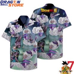 Hawaiian Shirt Beerus Dragon Ball Z - Dragon Ball Store