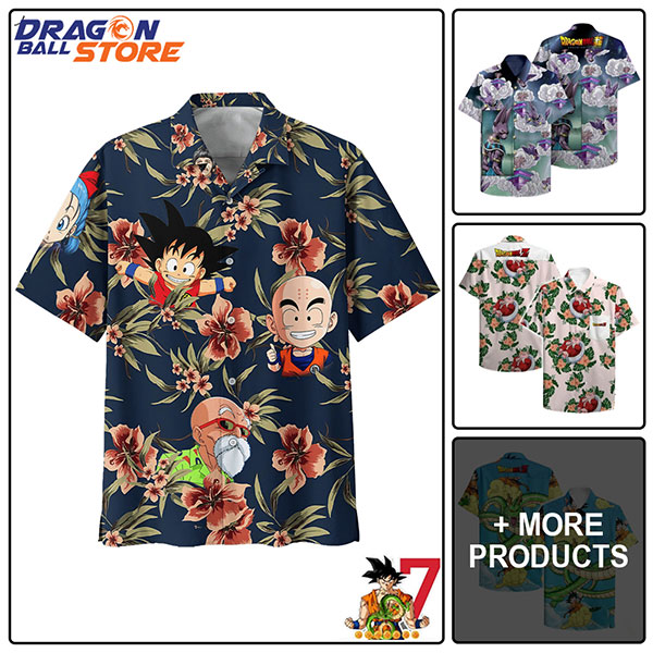 dragonball hawaii shirt