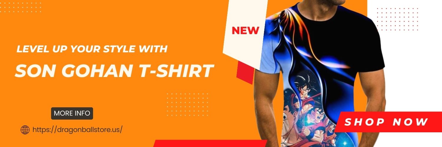 Level Up Your Style with the Son Gohan T-Shirt!