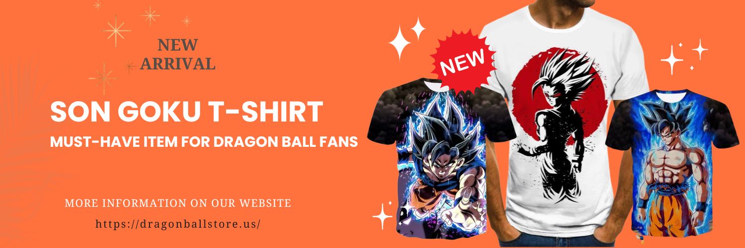 Son Goku T-Shirt - Must-have item for Dragon Ball fans