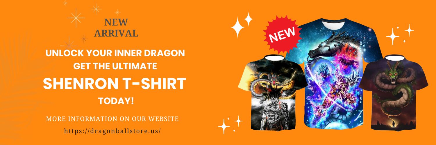 Unlock Your Inner Dragon - Get the Ultimate Shenron T-Shirt Today!