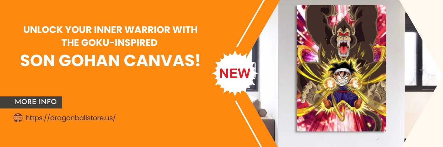 Unlock Your Inner Warrior With the Goku-Inspired Son Gohan Canvas!