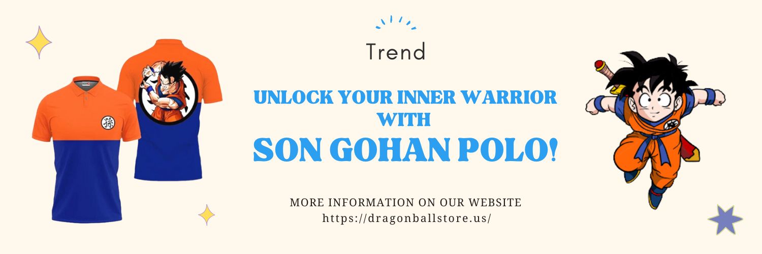 Unlock Your Inner Warrior with Son Gohan Polo!