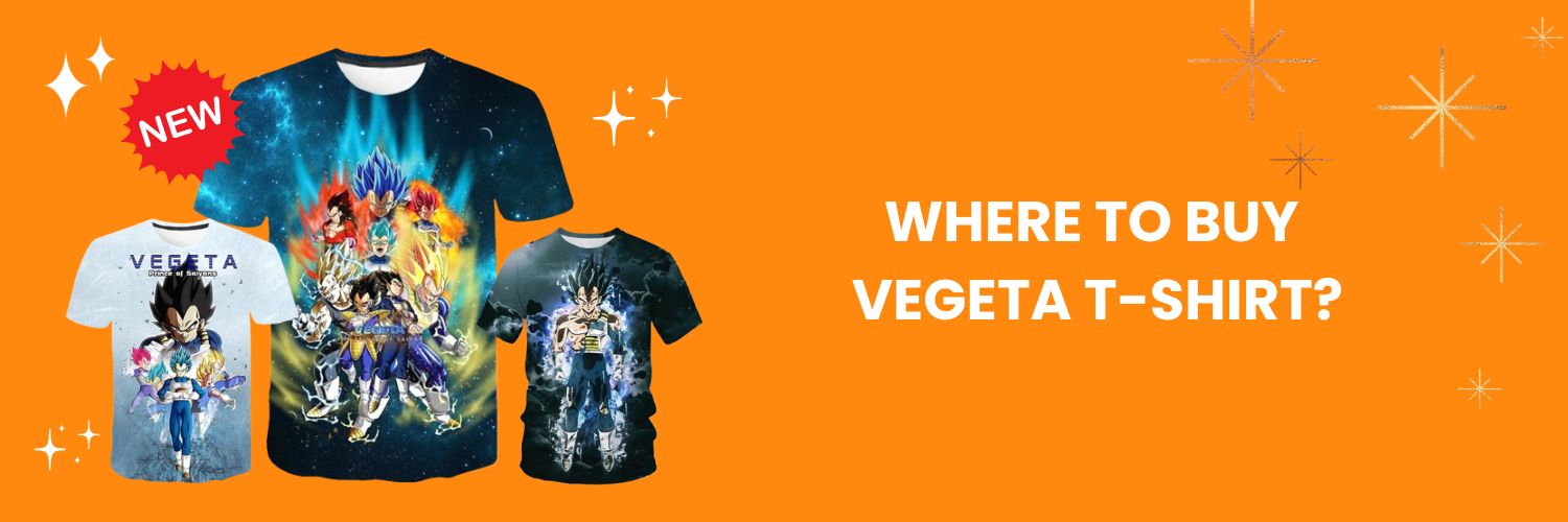 Where to buy Vegeta T-Shirt online