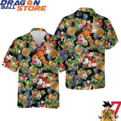 Best Dragon Ball Anime Hawaiian Shirt