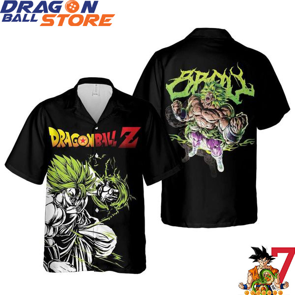 Dragon Ball Broly Hawaiian Shirt