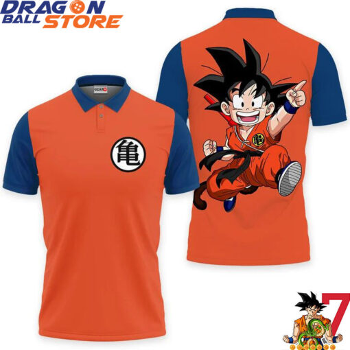 Dragon Ball Goku Kid Polo Shirts