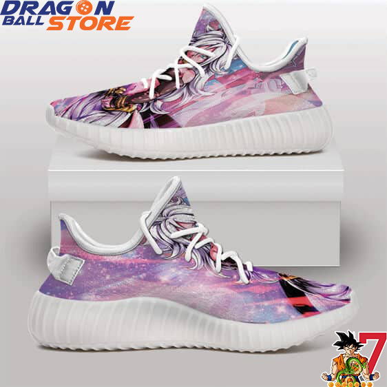 Dragon Ball Legends Beautiful Android 2 Pink Yeezy Shoes