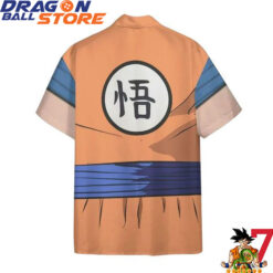 Dragon Ball Son Goku Hawaiian Shirt Back