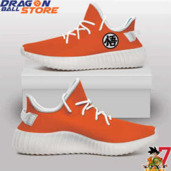 Dragon Ball Z Goku Kanji Symbol Orange Yeezy Boost