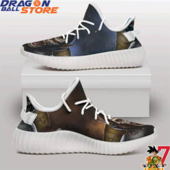 Stunning Dragon Ball Z Great Ape Artwork Yeezy Sneakers