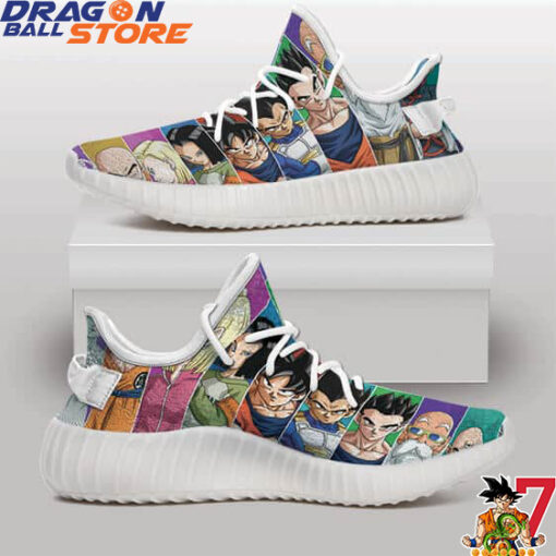 Tournament of Power Universe 7 Characters Yeezy Sneakers