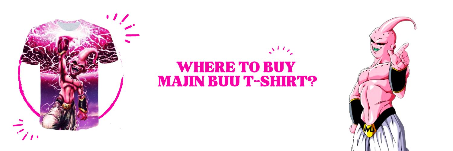 Where To Buy Majin Buu T Shirt Online
