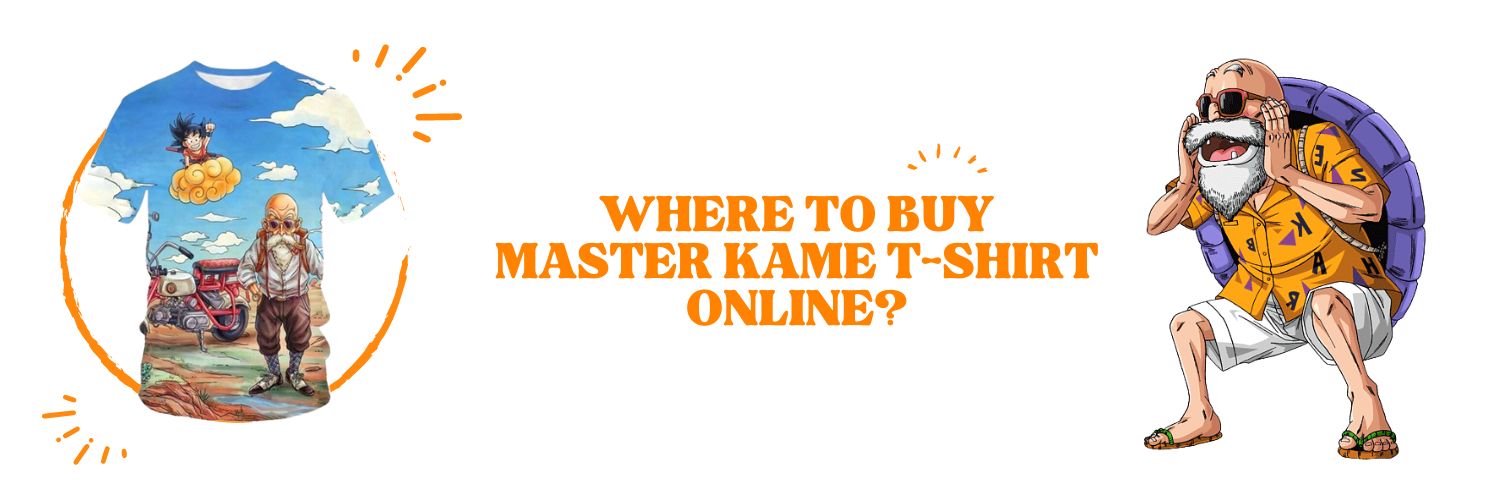 Where To Buy Master Kame T Shirt Online