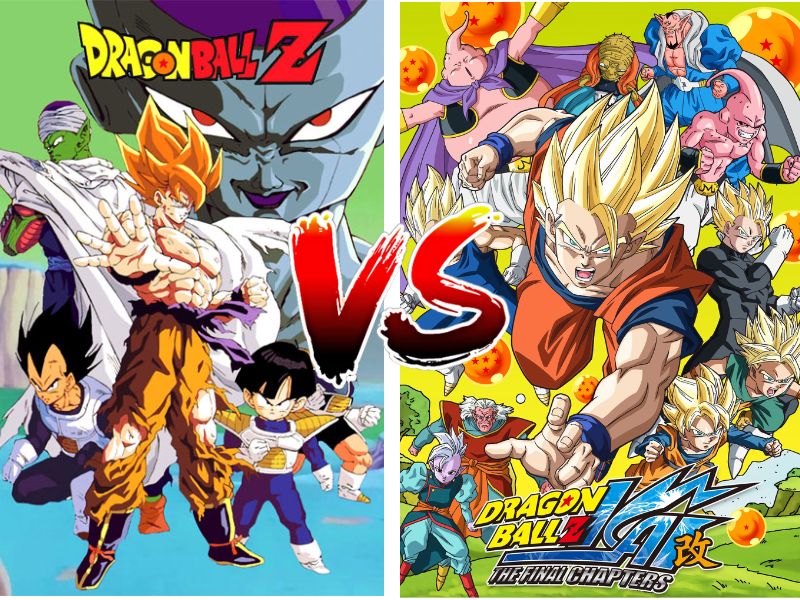 Dragon Ball Z And Dragon Ball Kai Differences