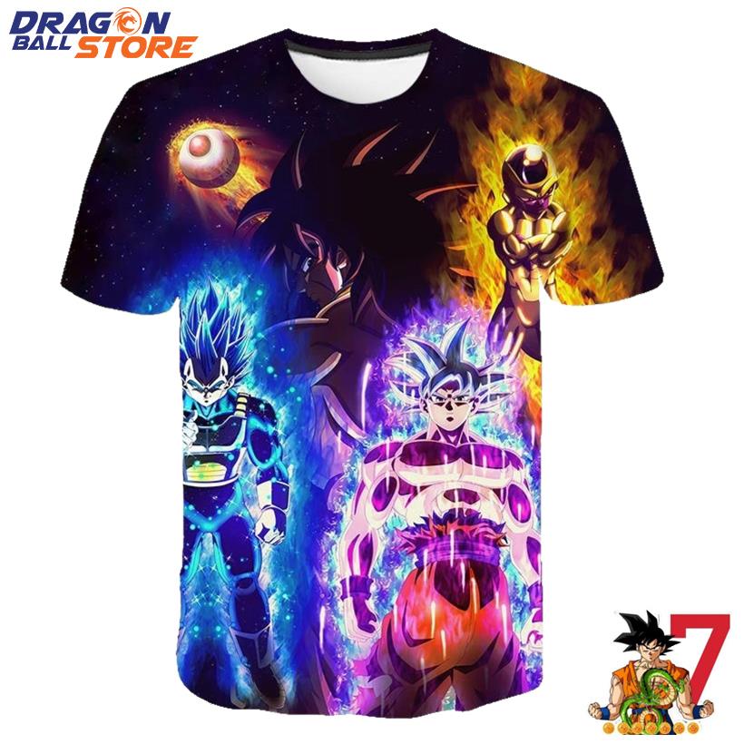 Dragon Ball Goku Vegeta Frieza Broly Power T-Shirt