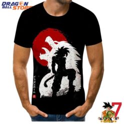 Dragon Ball Son Goku Vinil Textil Anime T-Shirt