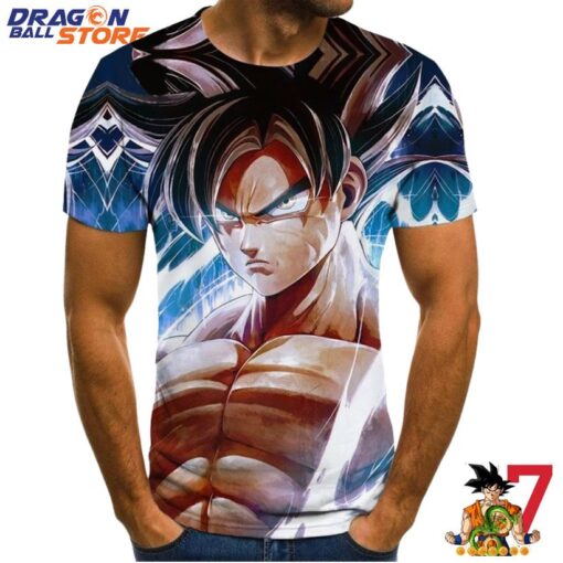 Dragon Ball Super Blue Son Goku Epic Ultra Instinct T-Shirt