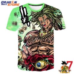 Dragon Ball Z Broly Green T-Shirt