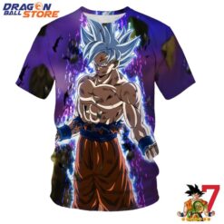 Dragon Ball Z Goku Ultra Instinct Form White Hair T-Shirt