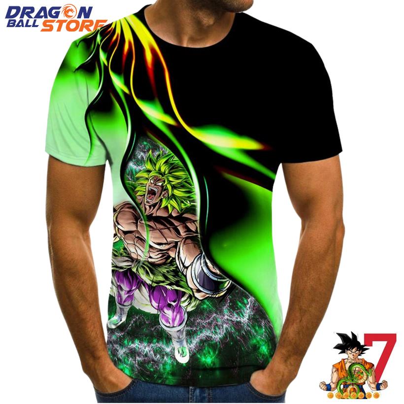 Dragon Ball Z Legendary Broly Charging Up Dope T-Shirt