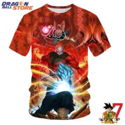 Dragon Ball Z Legendary Jiren Fighting With Goku T-Shirt