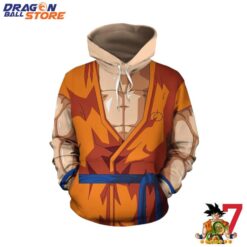 Dragon Ball Z Son Goku Whis Training Outfit Cosplay Hoodie