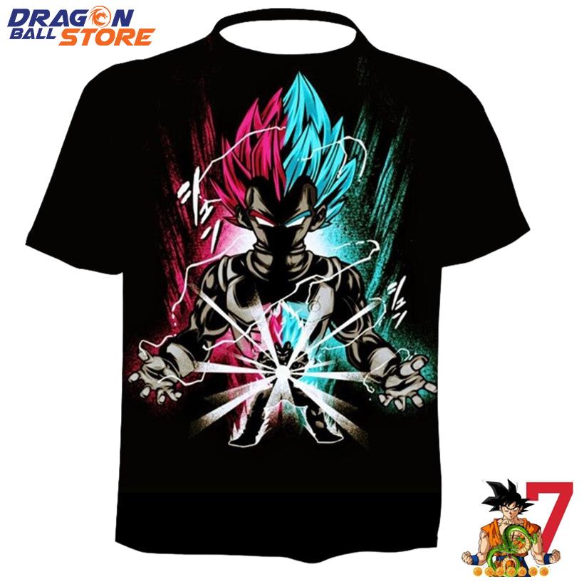 Dragon Ball Z Vegeta Show Amazing Super Power T-Shirt