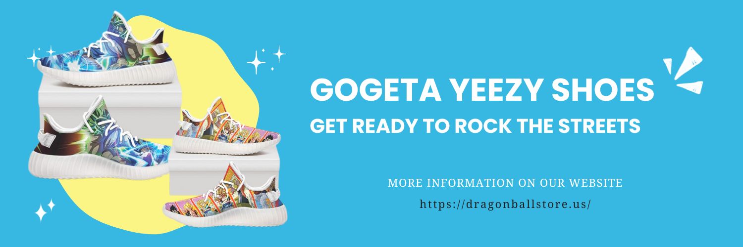 Glow In Style Get Ready To Rock The Streets With Gogeta Yeezy Shoes!