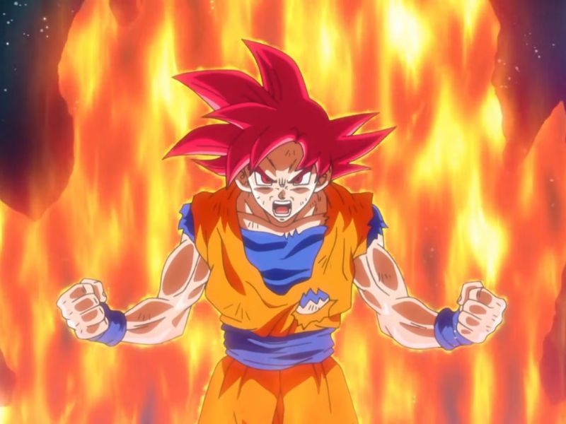 Super Saiyan God Strongest Goku Transformation