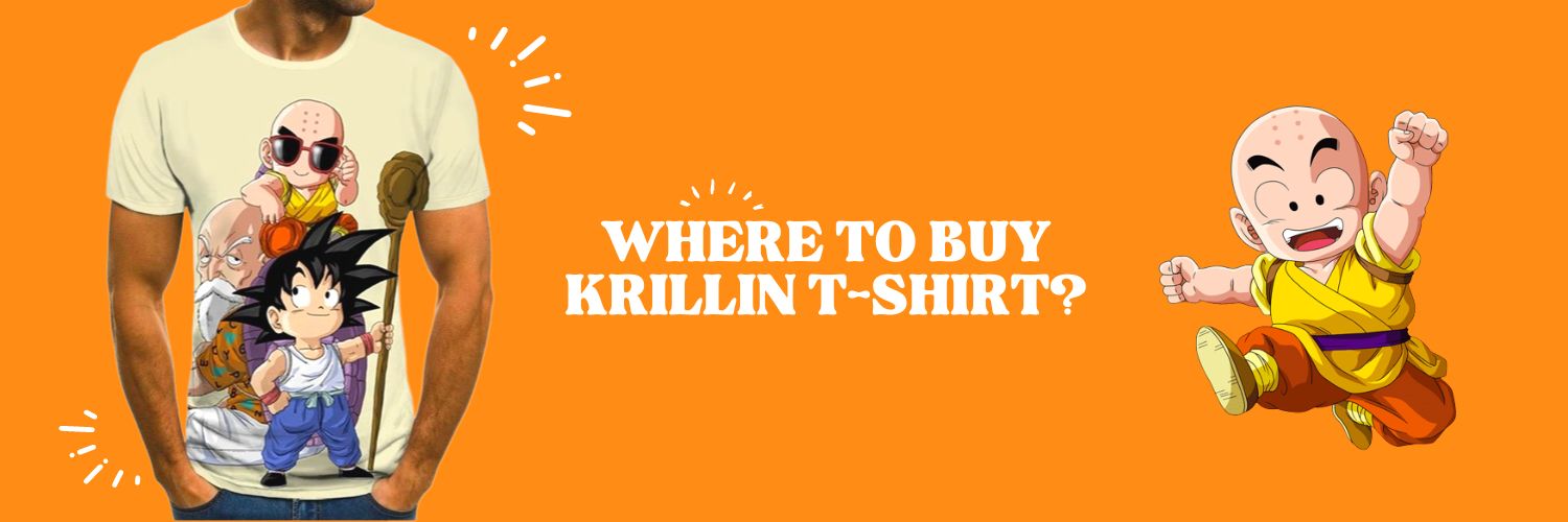 Where To Buy Krillin T Shirt