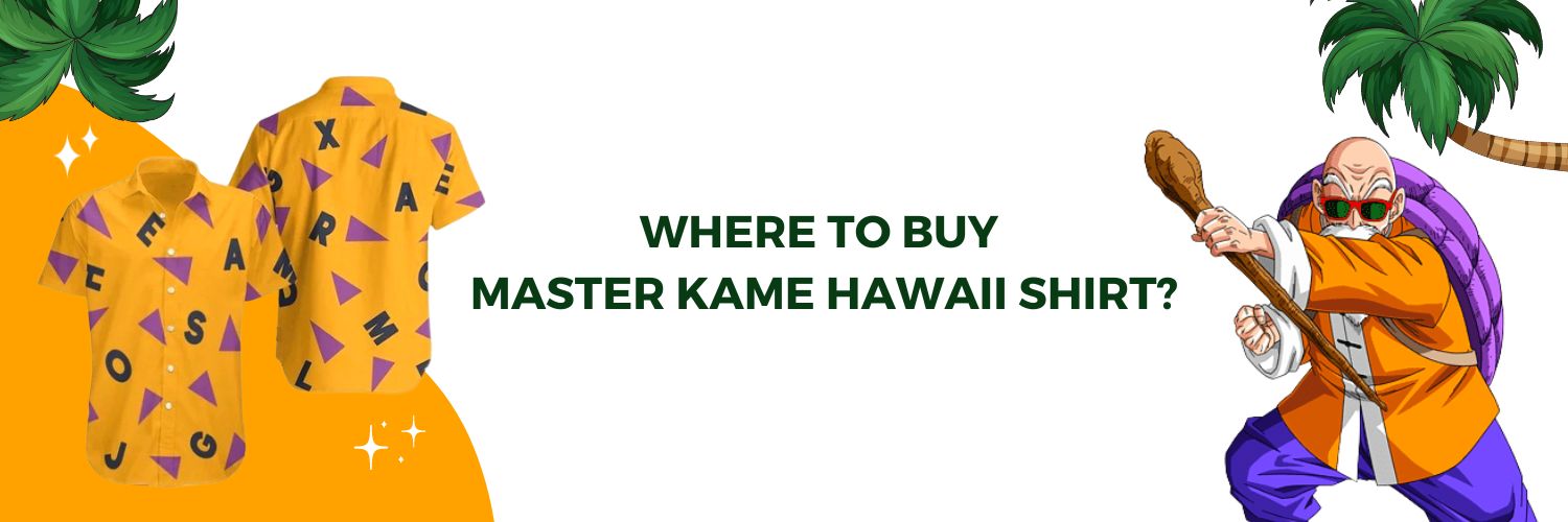 Where To Buy Master Kame Hawaii Shirt