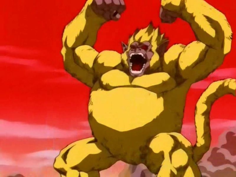 Golden Great Ape All Goku's Forms And Power Level