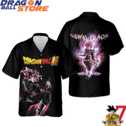 Dragon Ball Hawaiian Shirt - Dragon Ball Son Goku Black Hawaiian Shirt