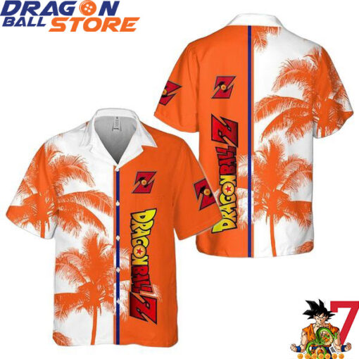 Dragon Ball Hawaiian Shirt - Dragon Ball Z Vintage Style Hawaiian Shirt