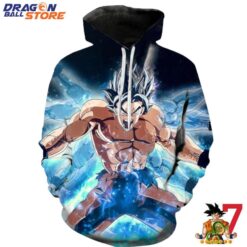 Dragon Ball Hoodie Dragon Ball Black Goku Amazing Energy Powerfull Hoodie