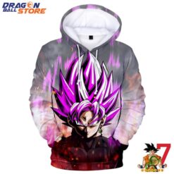 Dragon Ball Hoodie Dragon Ball Black Son Goku Face Hoodie