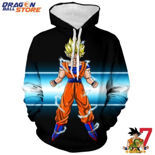 Dragon Ball Hoodie Dragon Ball Super Saiyan Charging Hoodie