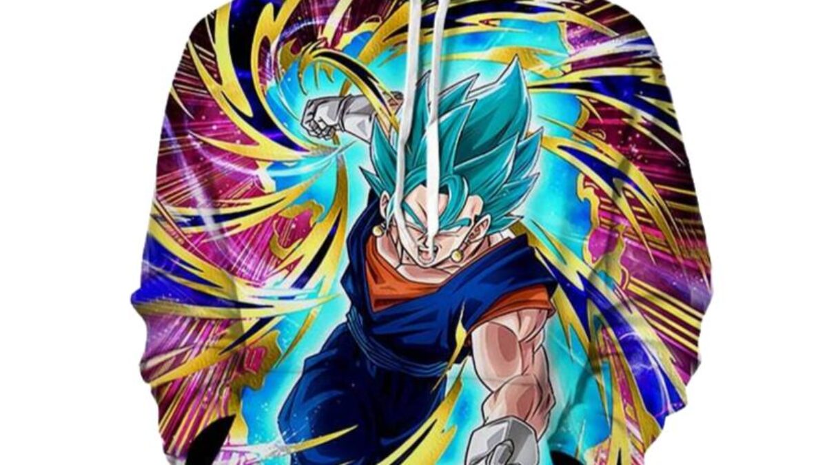 Vegito blue hoodie hotsell
