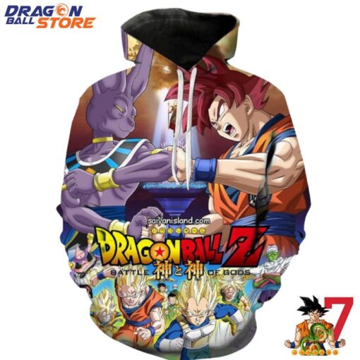 Dragon Ball Hoodie Dragon Ball Z Battle Of Gods All Characters Hoodie