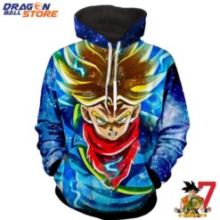 Dragon Ball Hoodie Dragon Ball Z Fearless Trunks In Super Saiyan Form Hoodie